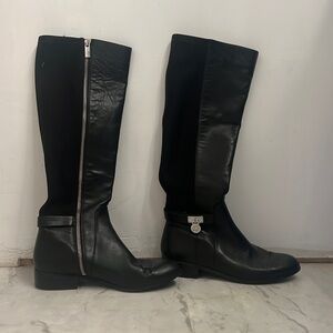 Michael kors zip up boots